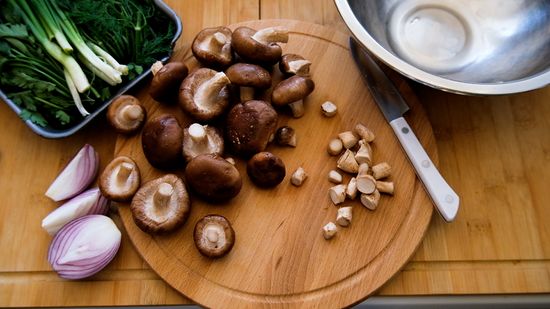 مصرف قارچ شیتاکه