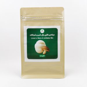 میکس قارچ یال شیر و شیتاکه (100 گرمی)